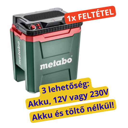 Metabo hűtő-fűtő láda